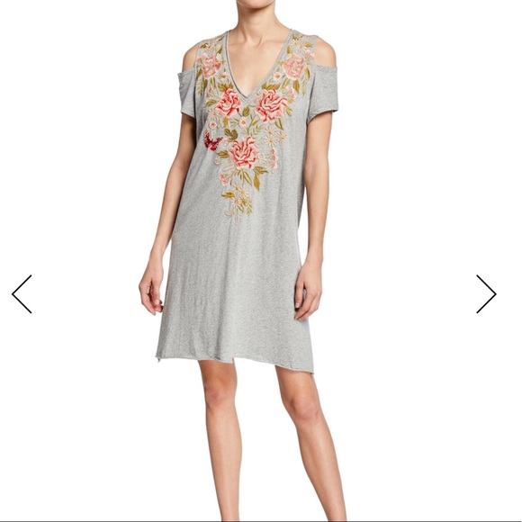 Johnny Was Dresses & Skirts - Johnny Was Cecile Cold Shoulder Tunic Dress